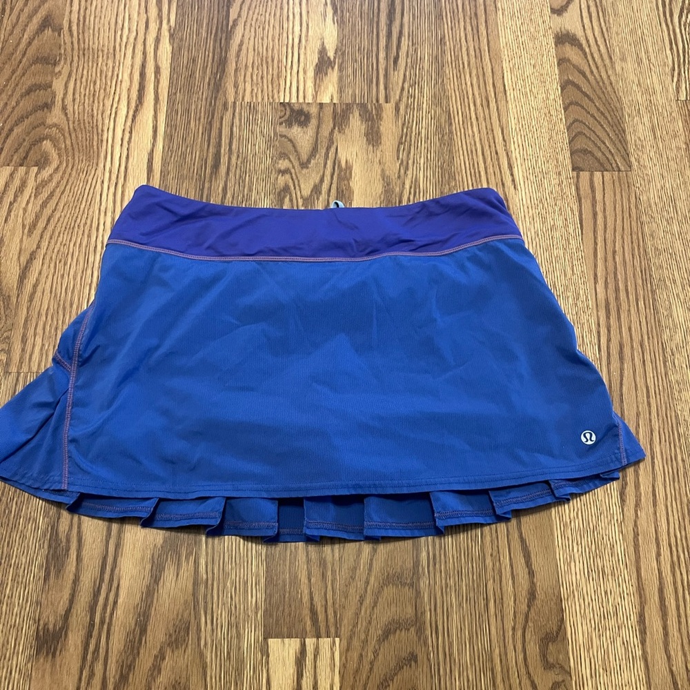 lululemon athletica Purple and Blue Skater Skirt